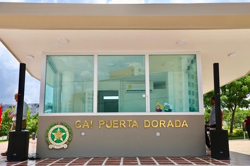 Alcaldía entrega nuevo CAI blindado para fortalecer la seguridad en Puerta Dorada