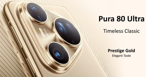 Huawei lance la série Pura 80 en France
