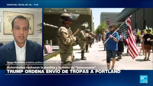 Trump ordena el despliegue de tropas federales en Portland contra “terroristas domésticos”