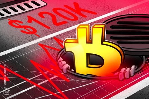Bitcoin cae por debajo del soporte clave de USD 120.000, generando advertencias en el mercado