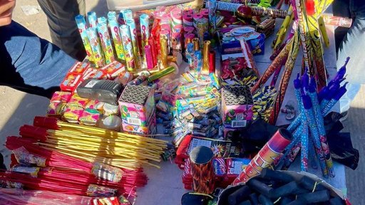 Autoridades de Tijuana decomisan más de 46 kilos de pirotecnia en operativos preventivos