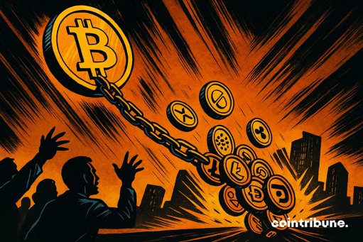 Le marché des altcoins subit une forte correction, atteignant des plus bas historiques