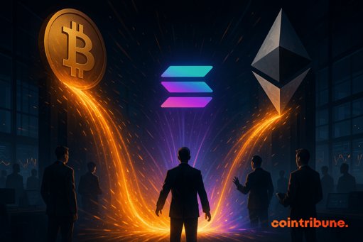 Divergence des ETF crypto : les fonds Solana attirent les capitaux tandis que Bitcoin et Ether subissent des retraits