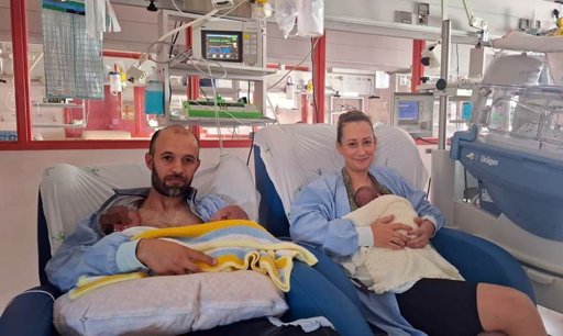 Nascimento Raro de Trigémeas Celebra a Vida no Hospital de Viseu