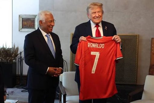 Cristiano Ronaldo será recebido por Donald Trump na Casa Branca