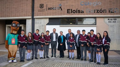 Bogotá inaugura el moderno colegio Eloísa Garzón en Kennedy para más de 1.000 estudiantes