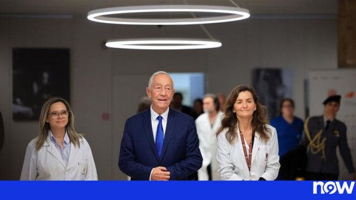 Presidente da República elogia "excelência do SNS" após cirurgia de urgência