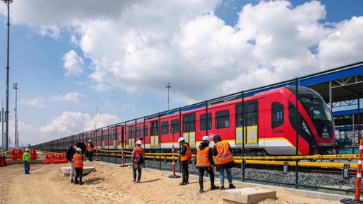 Inician las primeras pruebas dinámicas de los trenes del Metro de Bogotá