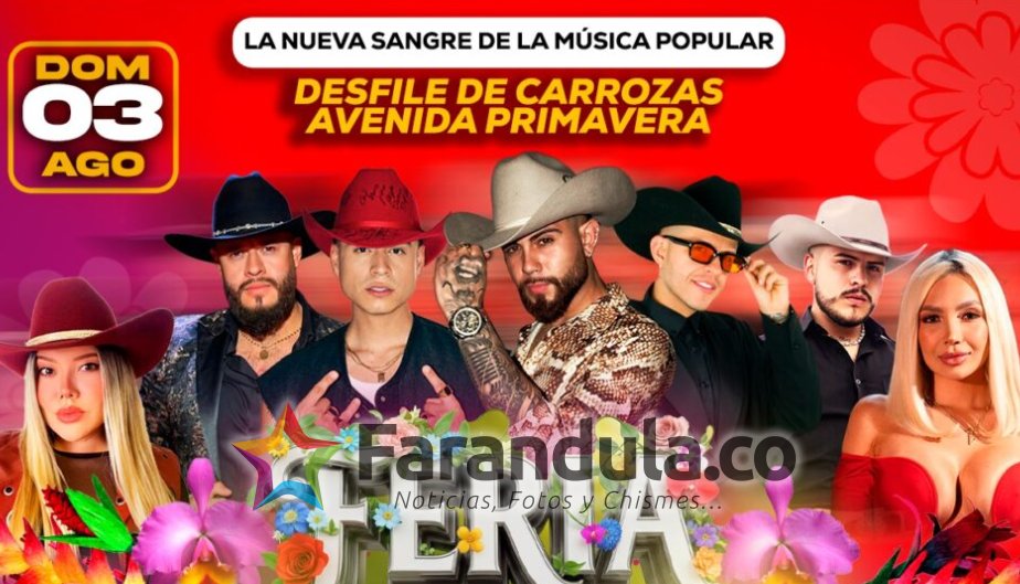 La Feria de las Flores 2025 anuncia una programación diversa que incluye desfiles, conciertos y nuevas exhibiciones