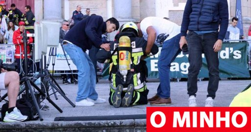 "Escadórios da Humanidade": 1.900 Bombeiros Sobem ao Bom Jesus em Braga