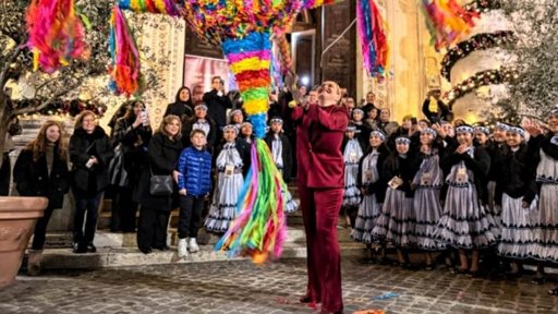 Coro de niñas rarámuri representa la cultura chihuahuense en “La Navidad Mexicana” en el Vaticano