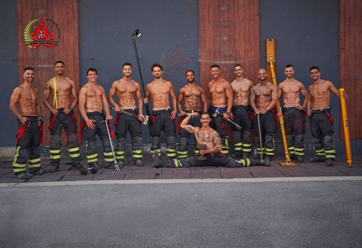 Bombeiros Sapadores de Lisboa Despem-se para Calendário Solidário 2026