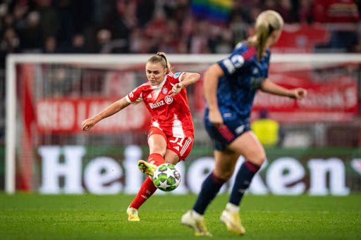 Bayern Munique surpreende campeão Arsenal na 3ª jornada da Champions Feminina