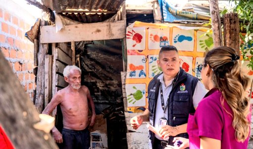 Programa 'Valledupar Te Cuida' lleva atención integral al asentamiento Vista Hermosa