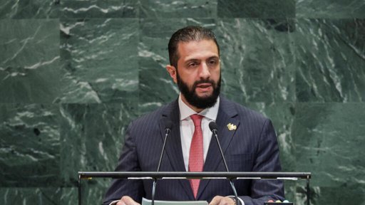 Nuevo presidente de Siria acusa a Israel de desestabilizar la región en histórico discurso en la ONU