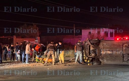 Accidente múltiple en carretera Aldama-Chihuahua deja un muerto y varios heridos