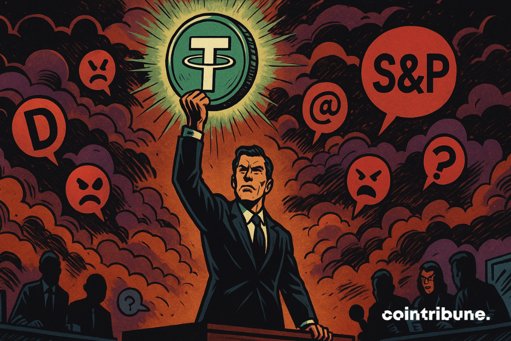 S&P Global Ratings dégrade la note du stablecoin USDT de Tether