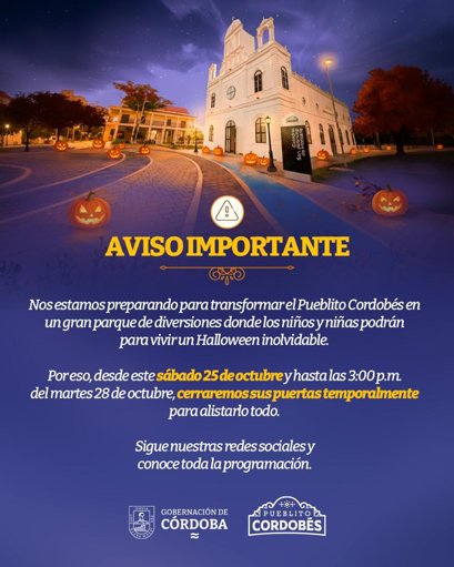 Gobernación de Córdoba Organiza "Halloween de Todos" en el Pueblito Cordobés