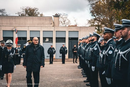 Sécurité et formation : le ministre de l'Intérieur Laurent Nuñez en visite à Toulouse