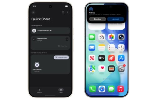Fin des écosystèmes fermés : AirDrop devient compatible avec certains smartphones Android
