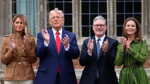 La guerra en Ucrania, un tema central y conflictivo durante la visita de Trump al Reino Unido