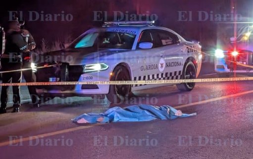 Peatón muere en atropello múltiple en la carretera a Cuauhtémoc; responsables se dieron a la fuga