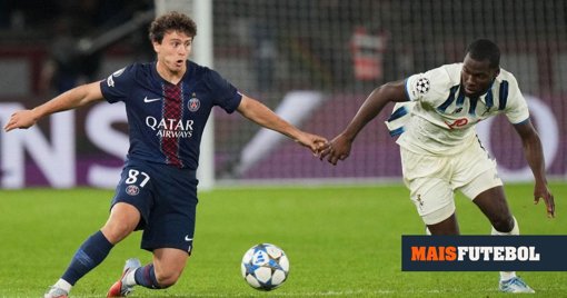 João Neves e Fabián Ruiz regressam aos convocados do PSG