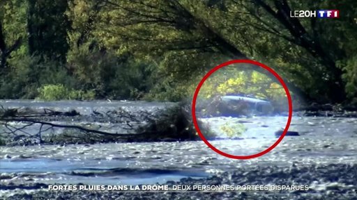 Fortes pluies dans la Drôme : un couple porté disparu après avoir été emporté par une rivière en crue