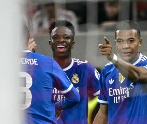 Mbappé anota un póker en la victoria del Real Madrid; Arsenal tumba el invicto del Bayern