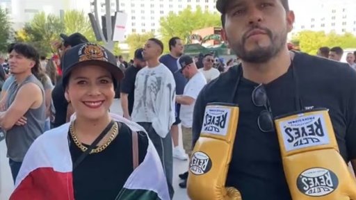 La 'Canelomanía' se apodera de Las Vegas con un masivo apoyo de la afición