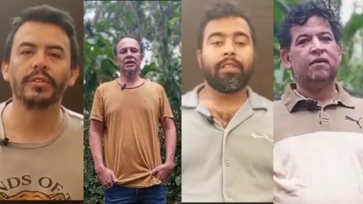 ELN anuncia "juicio revolucionario" a cuatro funcionarios secuestrados en Arauca