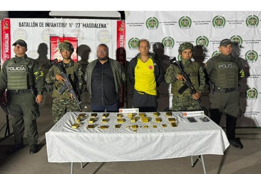 Incautan 41 kilos de oro avaluados en más de $15.500 millones ocultos en un tanque de gasolina