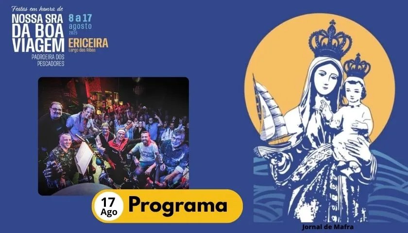 Festas da Senhora da Boa Viagem na Ericeira aliam fé, música e tradição