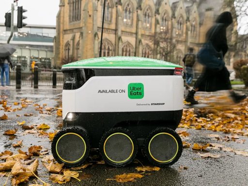 Uber Eats Inicia Entregas com Robôs Autónomos no Reino Unido