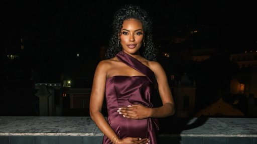 Sharam Diniz anuncia primeira gravidez na gala GQ Awards