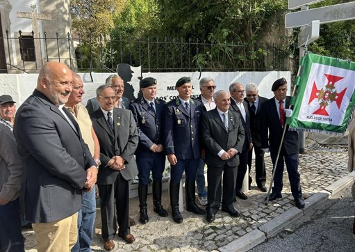 Memorial em homenagem a antigos combatentes inaugurado em Colares