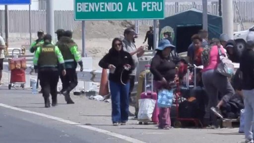 Crisis Migratoria en la Frontera entre Chile y Perú
