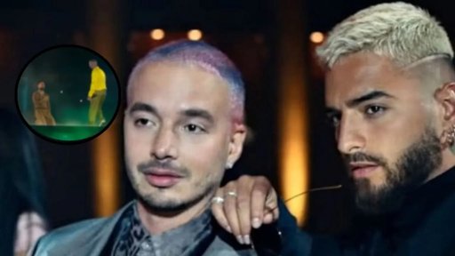 El abrazo viral de J Balvin y Maluma que sella el fin de su rivalidad musical