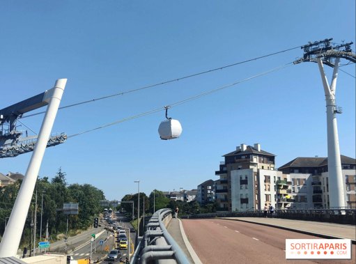 Inauguration du Câble C1, premier téléphérique urbain d'Île-de-France
