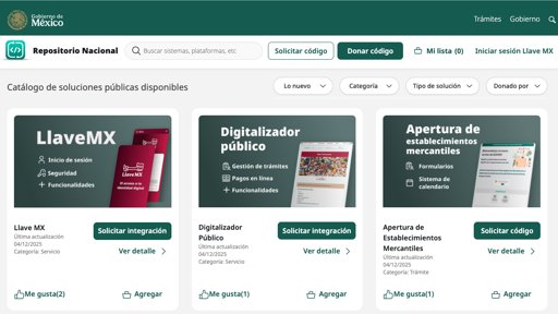 Lanzan Repositorio Nacional de Tecnología Pública para Reducir Costos y Duplicidad