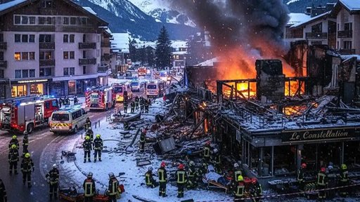 Tragedia en Suiza: incendio en bar de lujo deja al menos 40 muertos en Año Nuevo