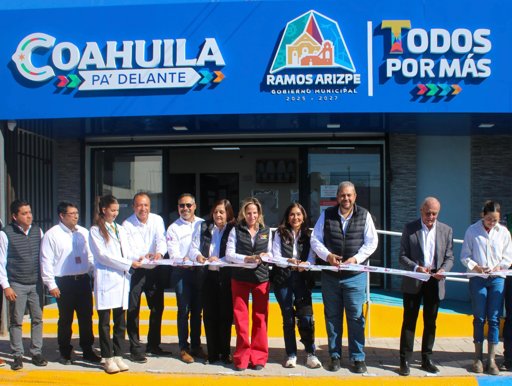 Inauguran en Ramos Arizpe la primera Clínica de la Salud Popular para población vulnerable