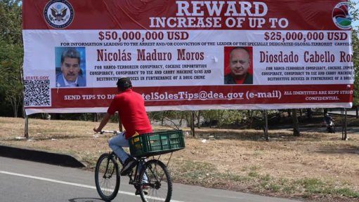 EE.

UU. eleva a 50 millones de dólares la recompensa por Maduro y lo publicita en países vecinos