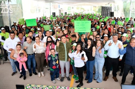 Gobierno de SLP Rehabilita Calle en Villa de Pozos tras 40 Años de Abandono