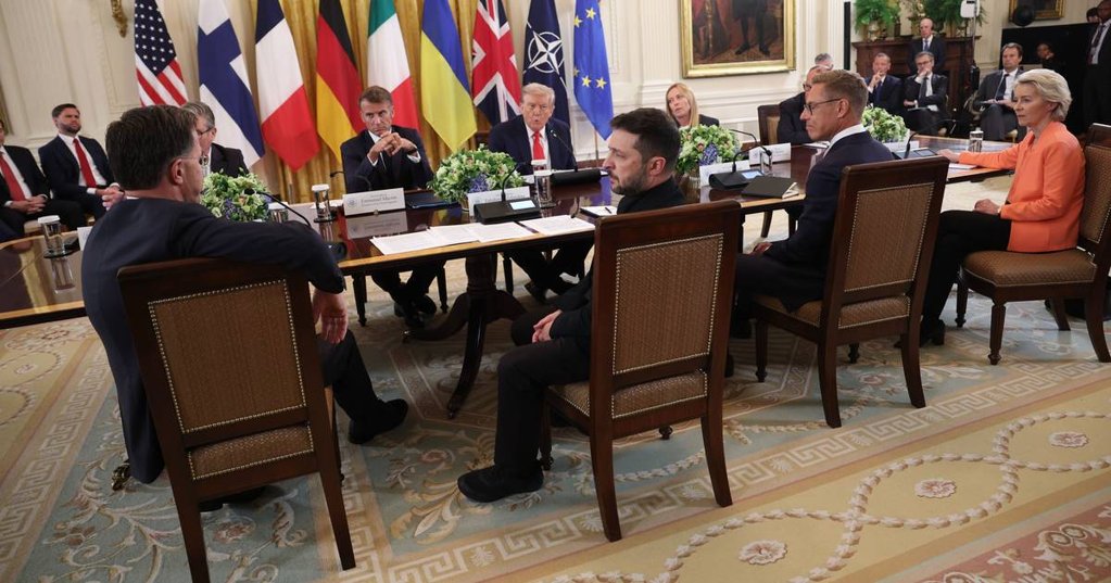 Líderes europeus marcam presença em Washington para garantir uma “frente unida”