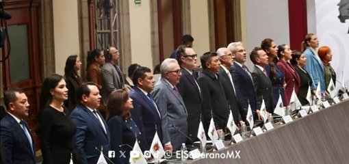 Gobernadores de la 4T respaldan a Sheinbaum en política exterior y de seguridad