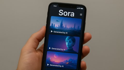 OpenAI lança Sora, uma aplicação social de vídeos gerados por IA