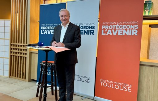 Toulouse : Le maire sortant Jean-Luc Moudenc officialise sa candidature pour un troisième mandat