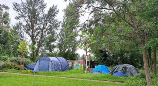 Incendie dans un campement de la rive droite de Bordeaux