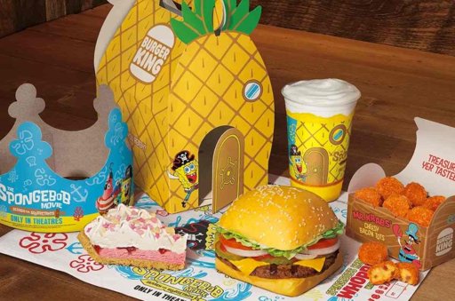 Burger King se sumerge en Fondo de Bikini con un menú temático de Bob Esponja